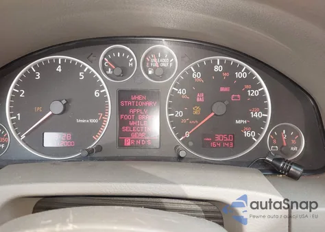 2004 Audi A6 3.0 from USA, damaged, VIN WAULT64B24N005709